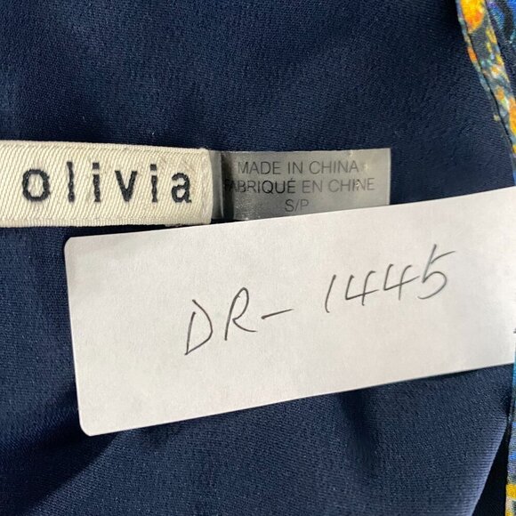 Alice + Olivia Kaleidoscope Mini Dress Small Silk Blend Printed Y2K DR-1445   De - Picture 6 of 9